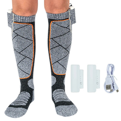 Electric Heated Winter Socks – 3-Level Adjustable Thermal Foot Warmers 7