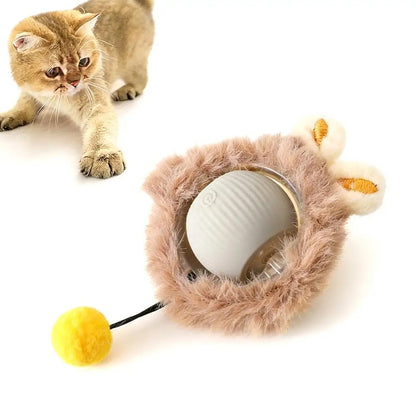 Furry Hide-N-Roll Interactive Cat Toy 7