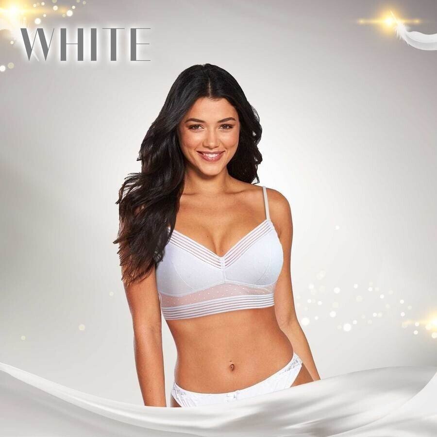 Starry Bra - Low Back Wireless Lifting Lace Bra 7