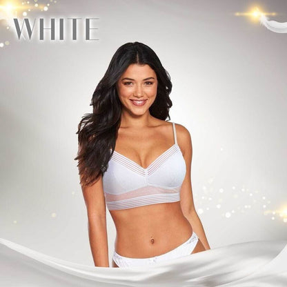 Starry Bra - Low Back Wireless Lifting Lace Bra 7