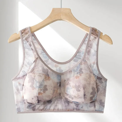 Ice Silk Lace Cooling Comfort Bra 7