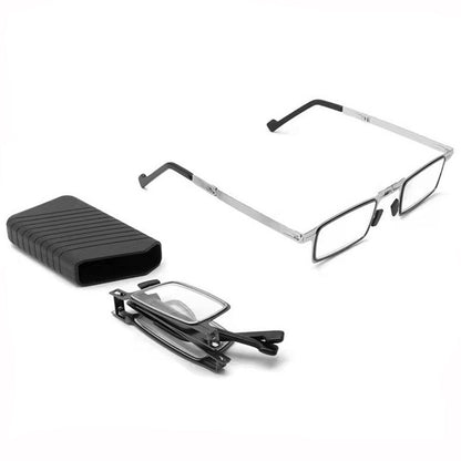 Screwless Titanium Ultra Light Folding Glasses 7
