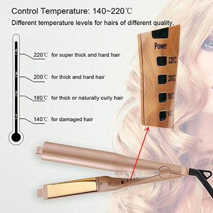 2-in-1 Twist Straightening Curling Iron 7
