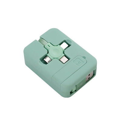 3 in 1 All USB Types Retractable Charging Cable Box 8