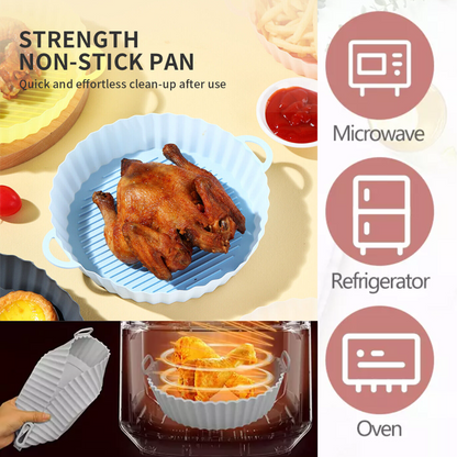 Air Fryer Silicone Baking Tray 8