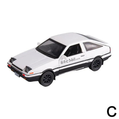 Alloy Car Model AE86 Drift Tail Spin Car Ornament 8