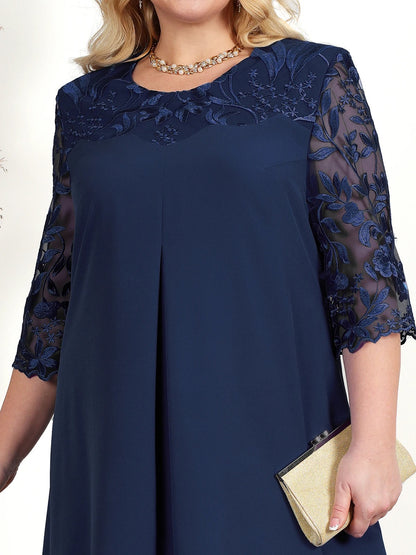 Sheer Breeze Layered Lace Dress 8