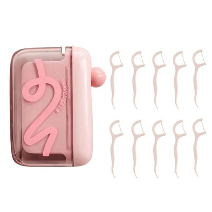 Pop-Up Dental Floss Storage Box 8