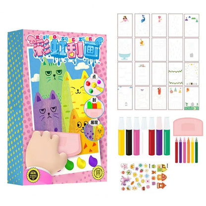 Children's Fun Book Doodle Scratch Toy 8