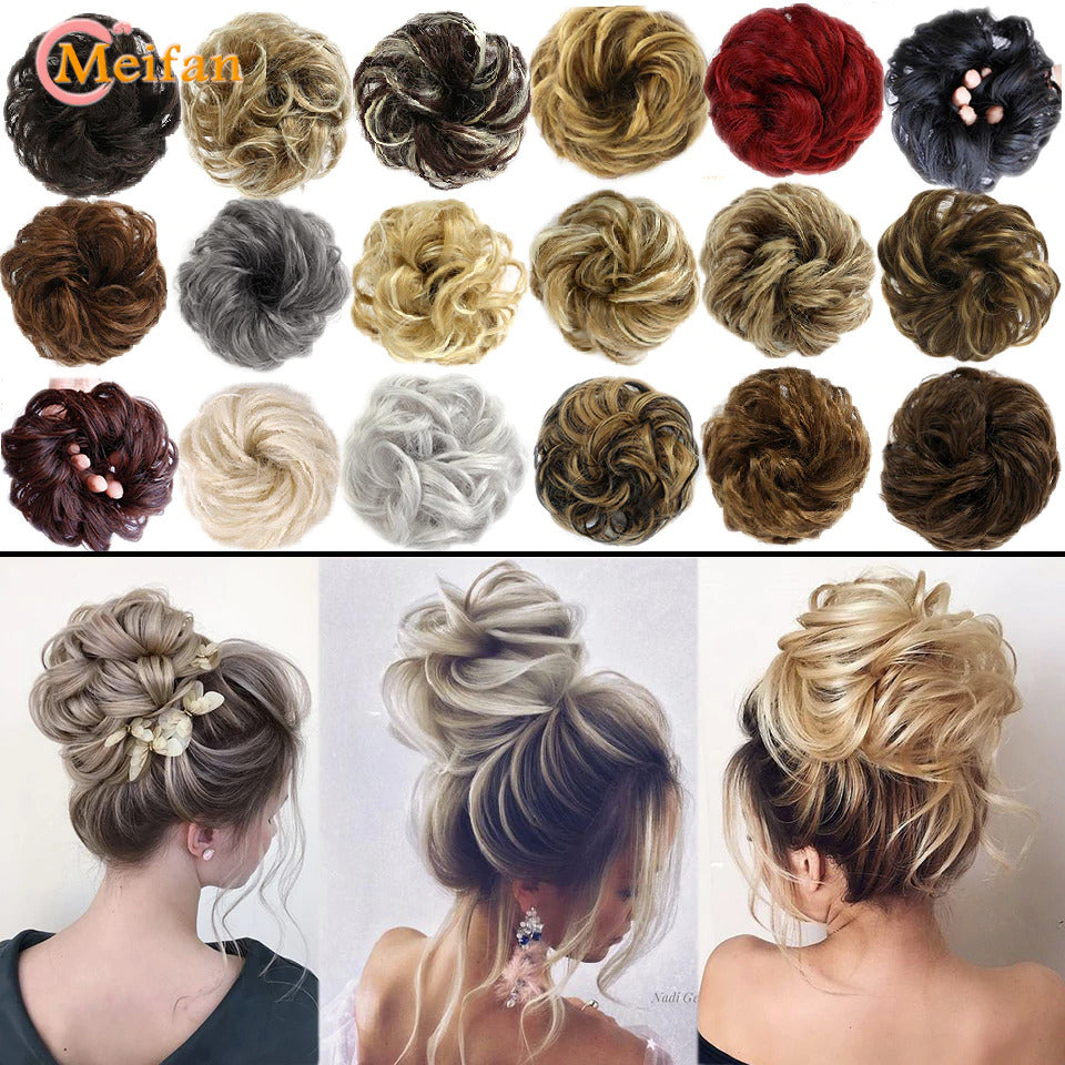 Curly Bun Extension 8