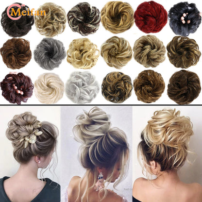 Curly Bun Extension 8