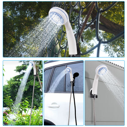 USB Rechargeable Portable Camping Outdoor Shower 8