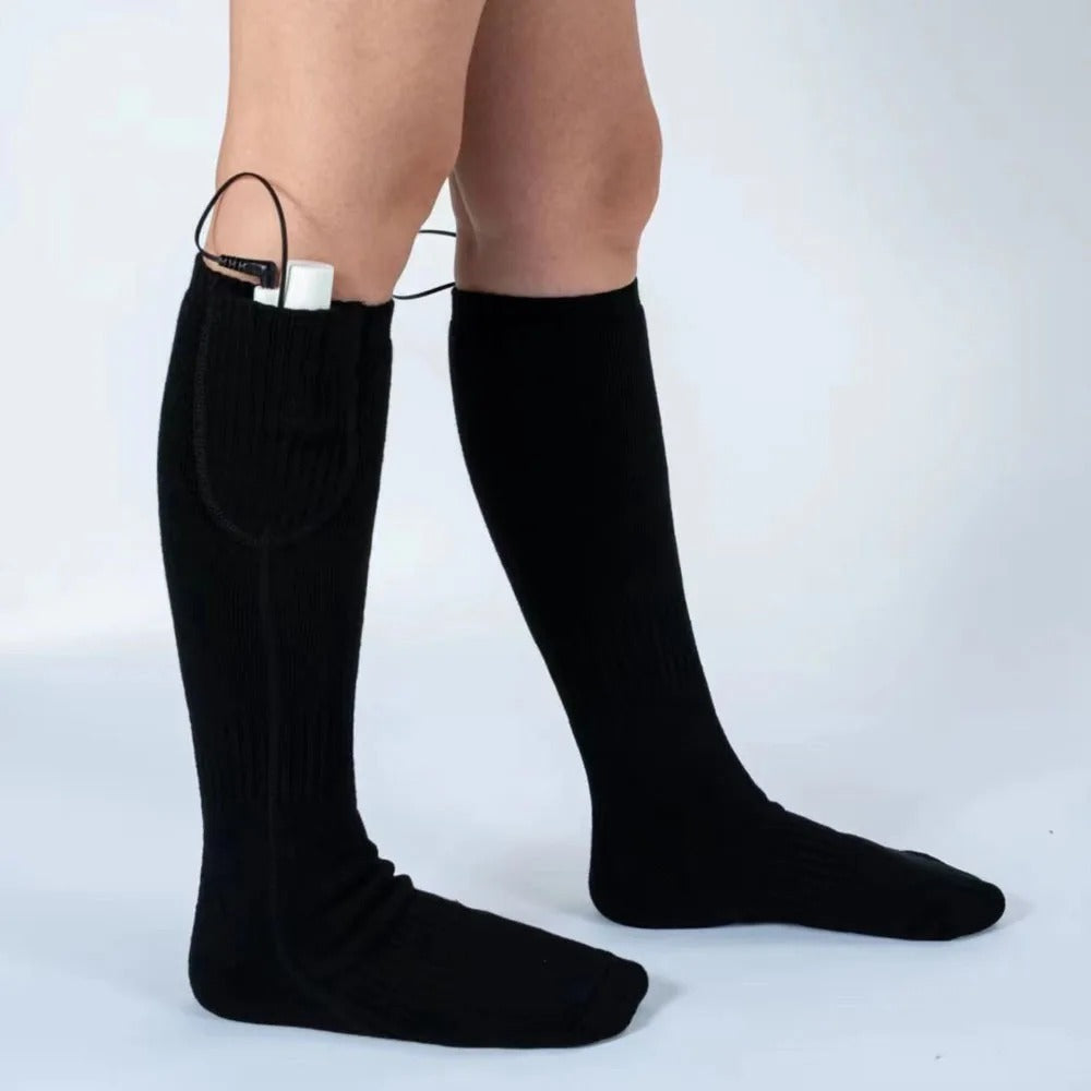 5000 mA Power Bank Heated Winter Socks 8