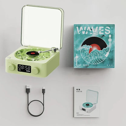 Premium Waves Retro Bluetooth Vinyl Record Player 8
