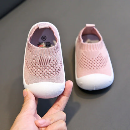 Mesh-Knit Baby Firstwalker Shoes 8