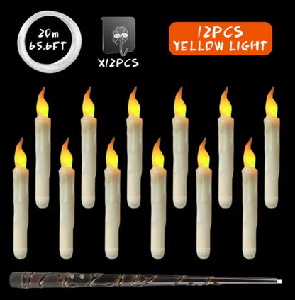 Magic Flameless Floating Candles (12 PCS) 8