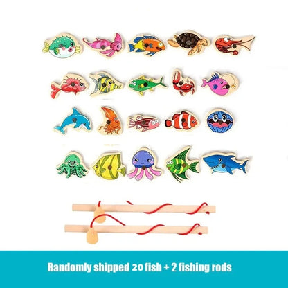 Montessori Fishing Game-51PCS No Bucket 8