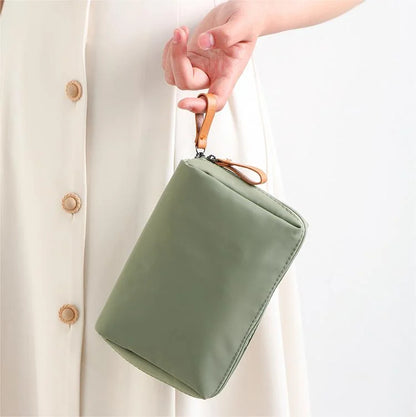 Cosmetic Bag Solid Color Korean Style Makeup Pouch 8