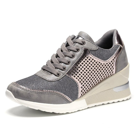 New Trending Fashion High Heeld Wedge Sneakers For Women 1