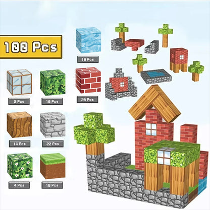 STEM Learning Magnetic Building Blocks 8