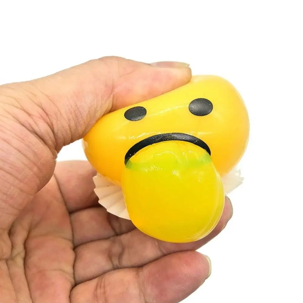 Puking Egg Yolk Stress Ball-5PCS 8