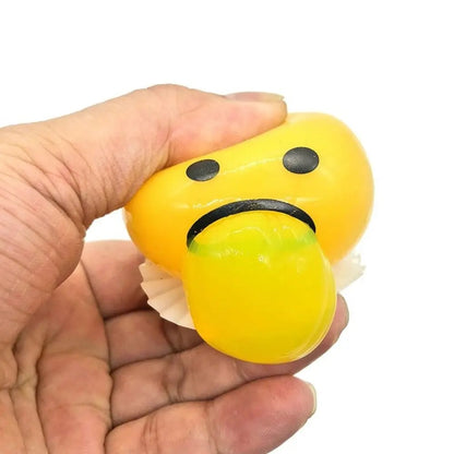 Puking Egg Yolk Stress Ball-5PCS 8