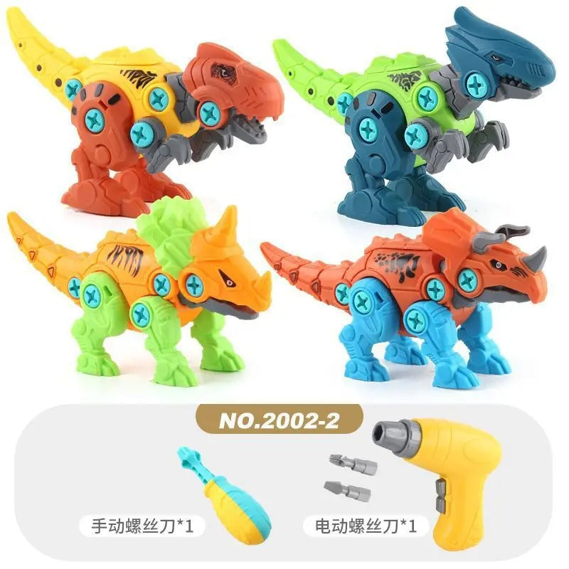 Build & Play Dinosaur Construction Toy Set 8