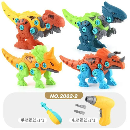 Build & Play Dinosaur Construction Toy Set 8