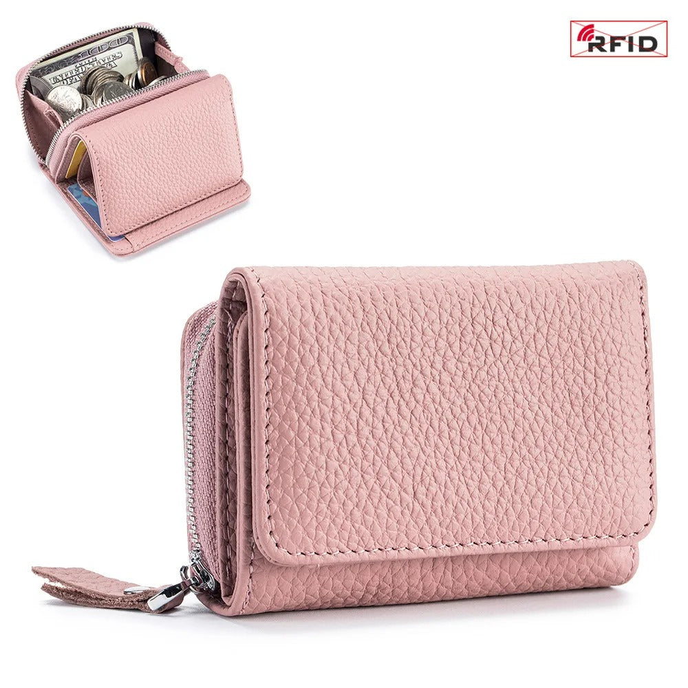 Unisex Pebble Leather Wallet 8