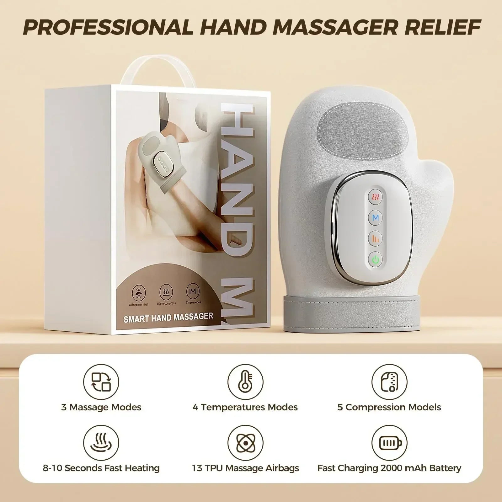 Air Compression Hand Massager 8