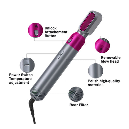 New 5 In 1 One Step Hair Dryer 8