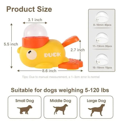 2-in-1 Interactive Dog Toy & Treat Dispenser 8