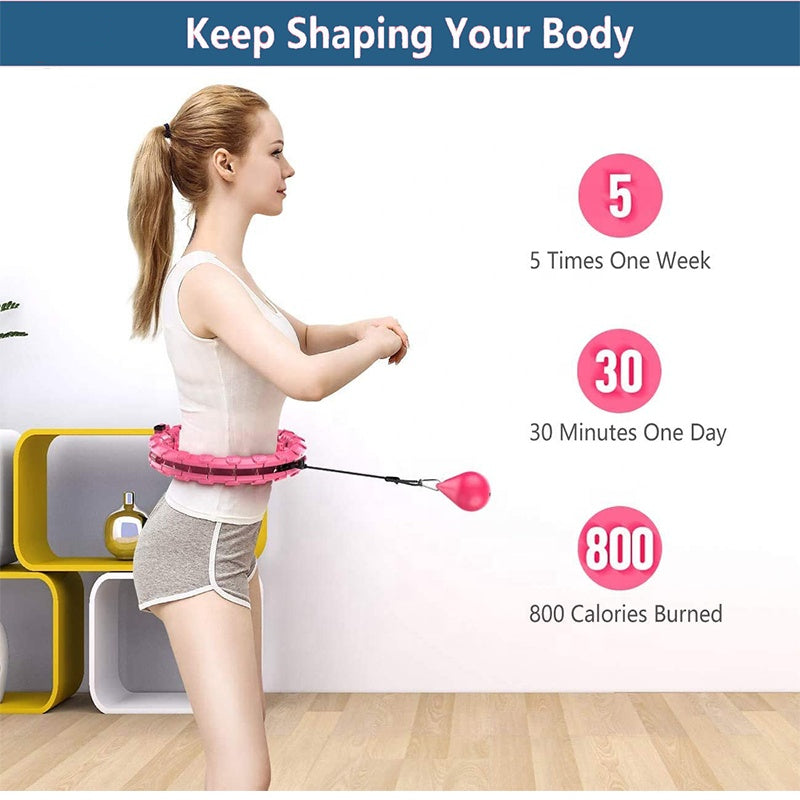 Smart Hula Hoop Home Weight- Loss Training Fast fat burning! 6
