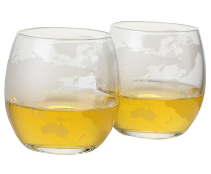 GLOBE DECANTER WITH SHIP 8