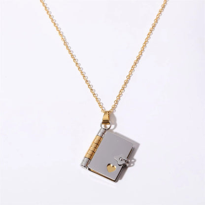 I LOVE YOU BOOK NECKLACE 8