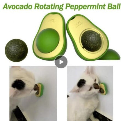 AVOCADO EDIBLE CATNIP WALL BALL 8