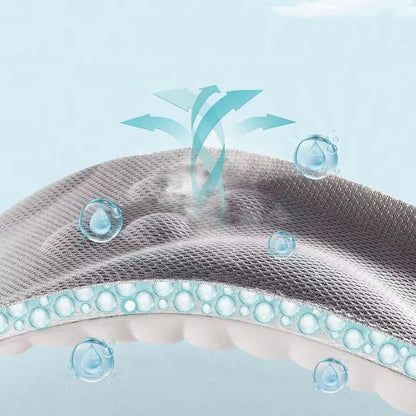 4D Orthopedic Sport Insoles Soft Breathable High-elasticity Shock 8