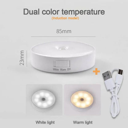 LED Wireless Motion Sensor Night Light 8