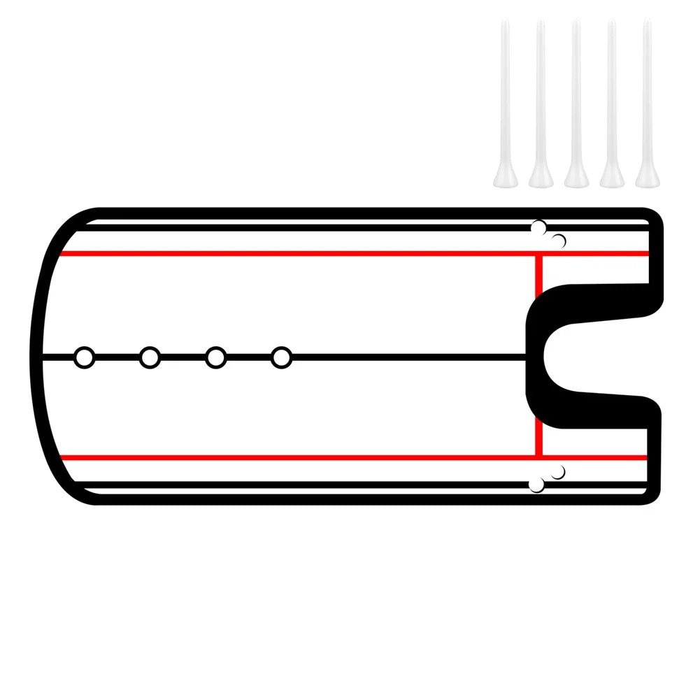 Guide Rails Putting Mirror 8