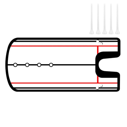 Guide Rails Putting Mirror 8