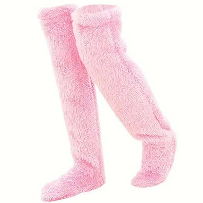 UltraSoft Cozy Fleece Thermal Lounge Socks 8