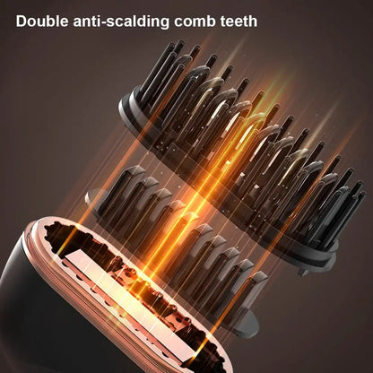 Mini Wireless Hair Straightener Brush – Portable Dual-Use Styling Tool for Travel 8