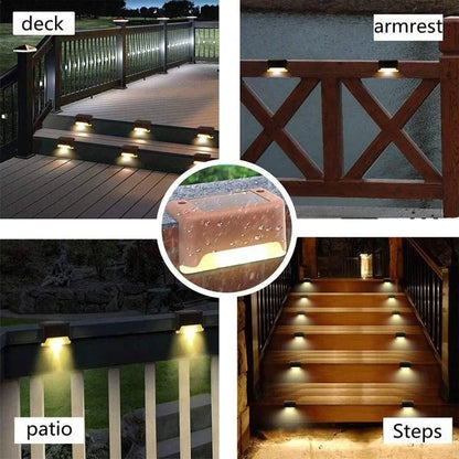 Waterproof Garden Solar Powered Outdoor Lights (8Pcs) 8