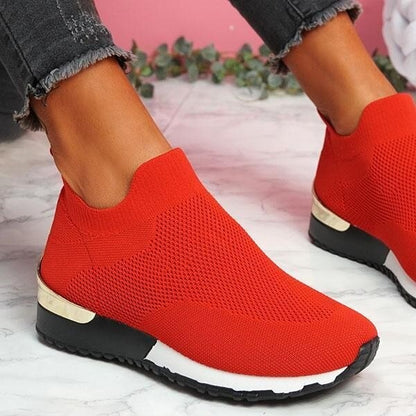 Elegant Elastic Slip-on Flat Shoes 8