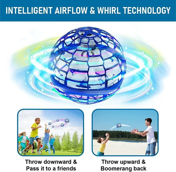 Magic Hoverball LED Flying Spinner 8