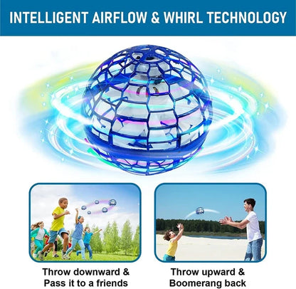 Magic Hoverball LED Flying Spinner 8