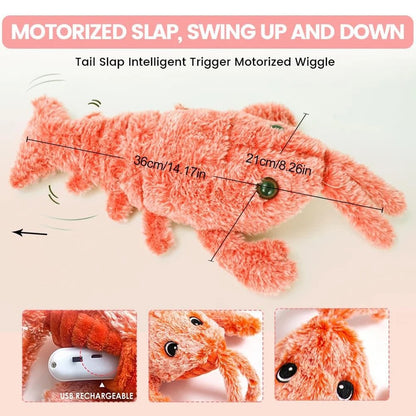 Wiggly Lobster - Interactive Dog Toy 8