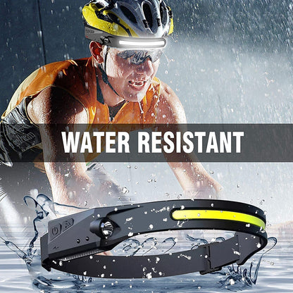 Wide Range Wave Sensor LED Headlamp 8