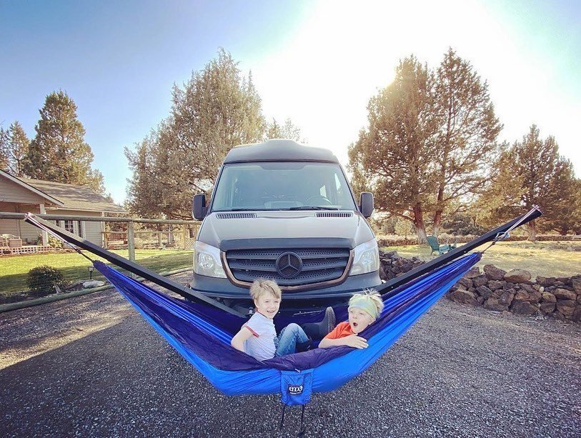 Portable Parachute Leisure Travel Hammock 8