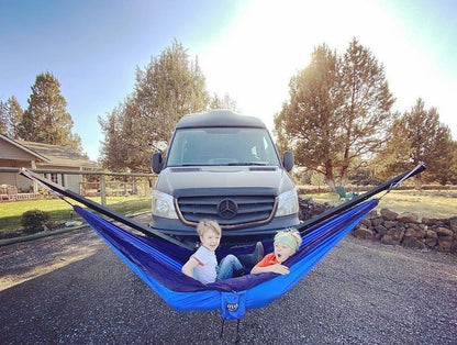 Portable Parachute Leisure Travel Hammock 8